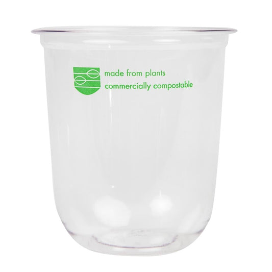 FS174 Vegware 96-serie composteerbare ronde bakjes 473ml (1000 stuks)