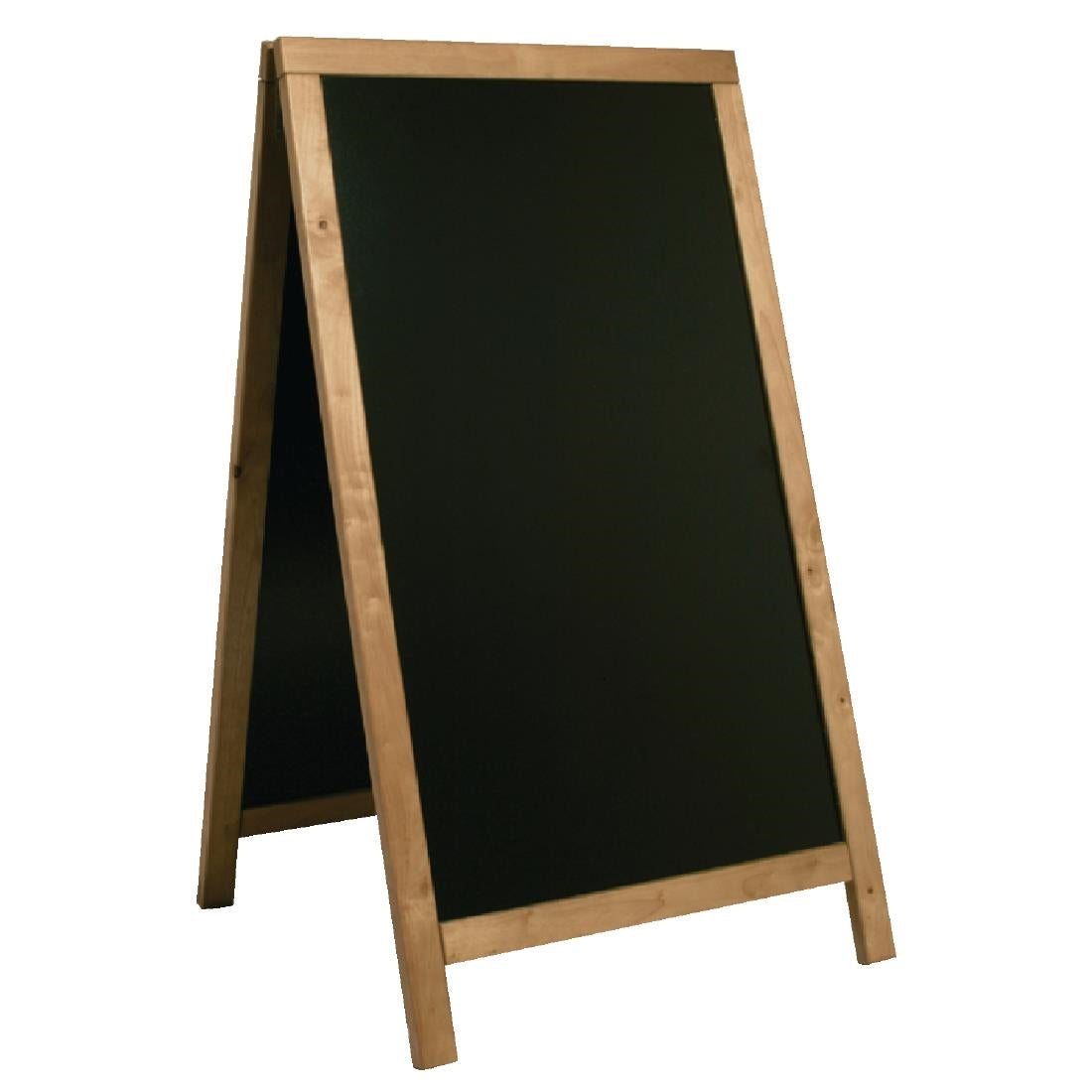 CE415 Securit Duplo teakhouten stoepbord 120x68cm