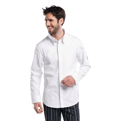 B504-S Chaud Devant chef shirt wit S