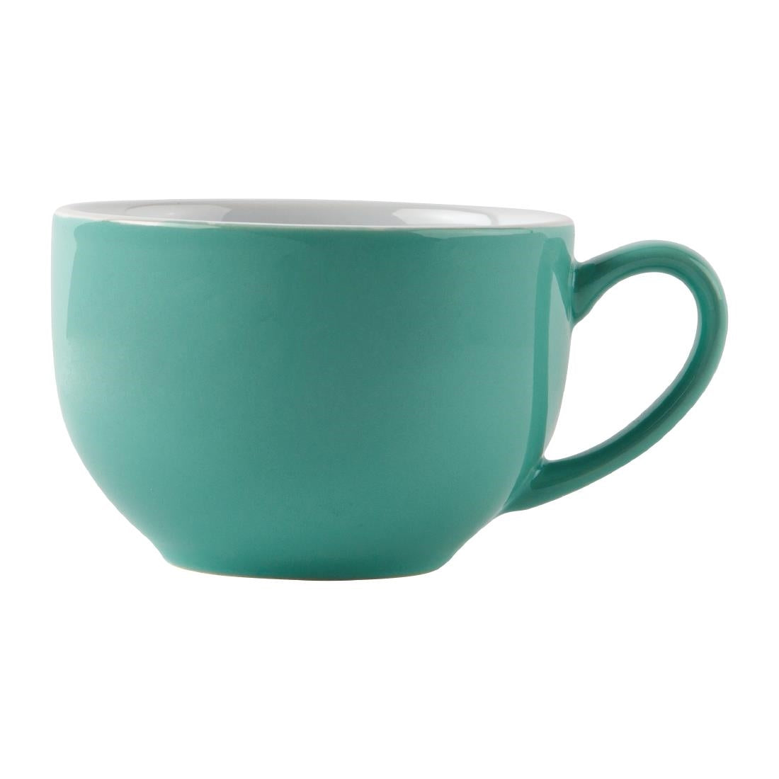 GL461 Olympia Café cappuccinokoppen aqua 34cl (12 stuks)