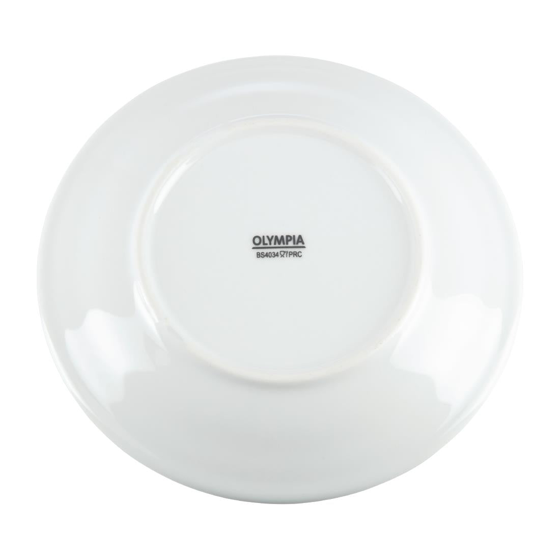 CB478 Olympia Whiteware Borden Met Brede Rand 16,5cm (12 Stuks)
