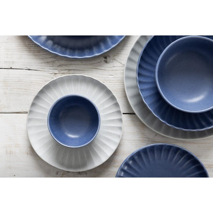 FU204 Olympia Corallite Diepe Kommen Blauw 105mm (12 stuks)