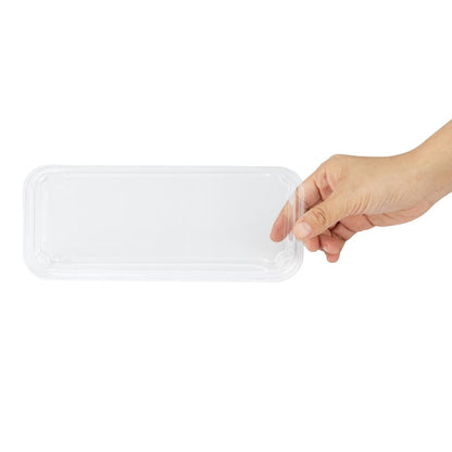 HX292 Fiesta Recyclebare Pet-Deksels Voor Nr. 2 Sushi Schalen (300 stuks)