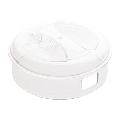 FB893 Olympia Kristallon deksel voor stapelbare polycarbonaat kan 1,5Ltr (6 stuks)