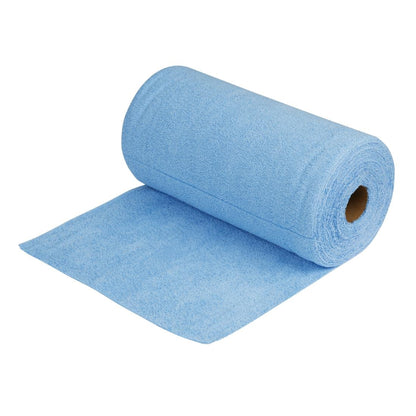HA817 Nisbets Essentials Blauwe Microvezeldoek 300x300mm - Rol Van 50 Afscheurvellen
