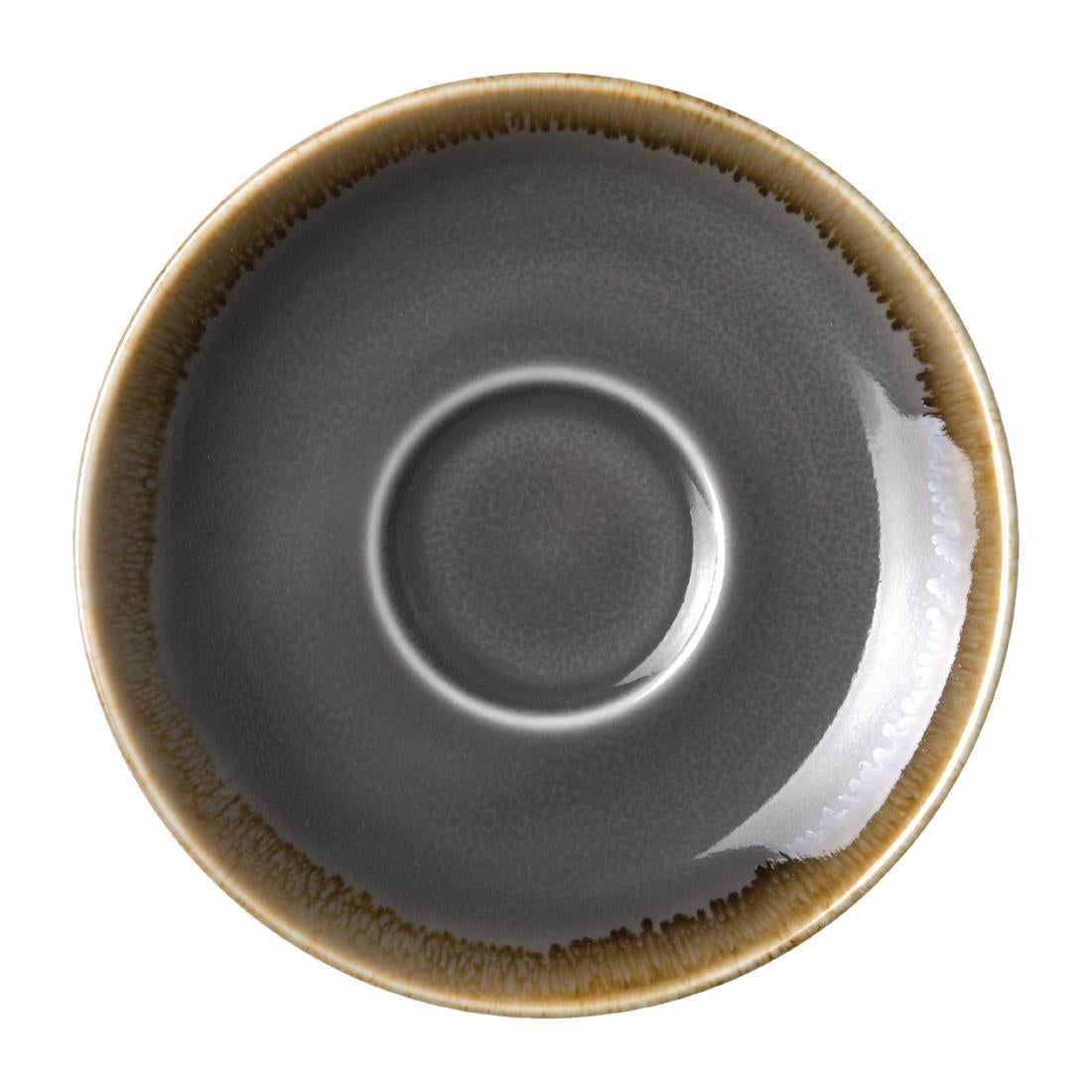 HC389 Olympia Kiln Espressoschotels Grijs 11,5cm (6 Stuks)