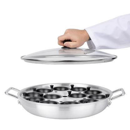 HT975 Vogue Aluminium Eierpocherset 35cm