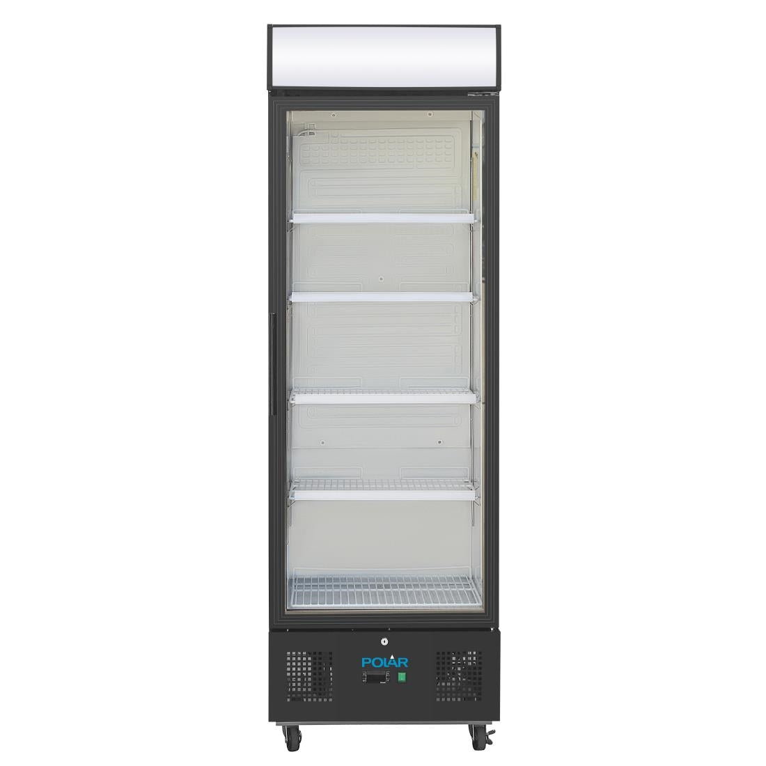 GH427 Polar G-Series Rechtopstaande Display Koeling 368Ltr Zwart