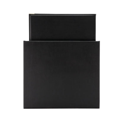 CU929 Securit Classic lederstijl 20 sets 4x A4 menukaarten in 1 doos (1 dubbele inleg inbegrepen)