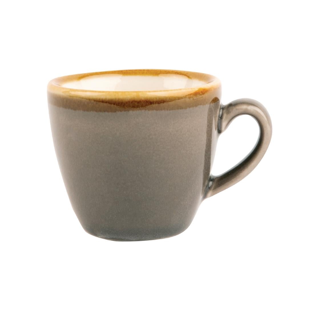 HC388 Olympia Kiln espressokopjes grijs 8,5cl (6 stuks)