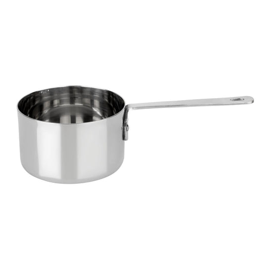 HY131 Olympia Tafelpresentatie Roestvrijstalen Mini Sauspannetje 70x45mm