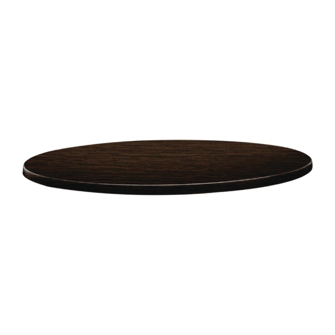 DR920 Topalit Classic Line rond tafelblad wengé 70cm
