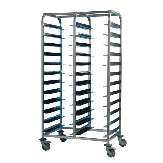 DP293 EAIS RVS regaalwagen 24 schappen