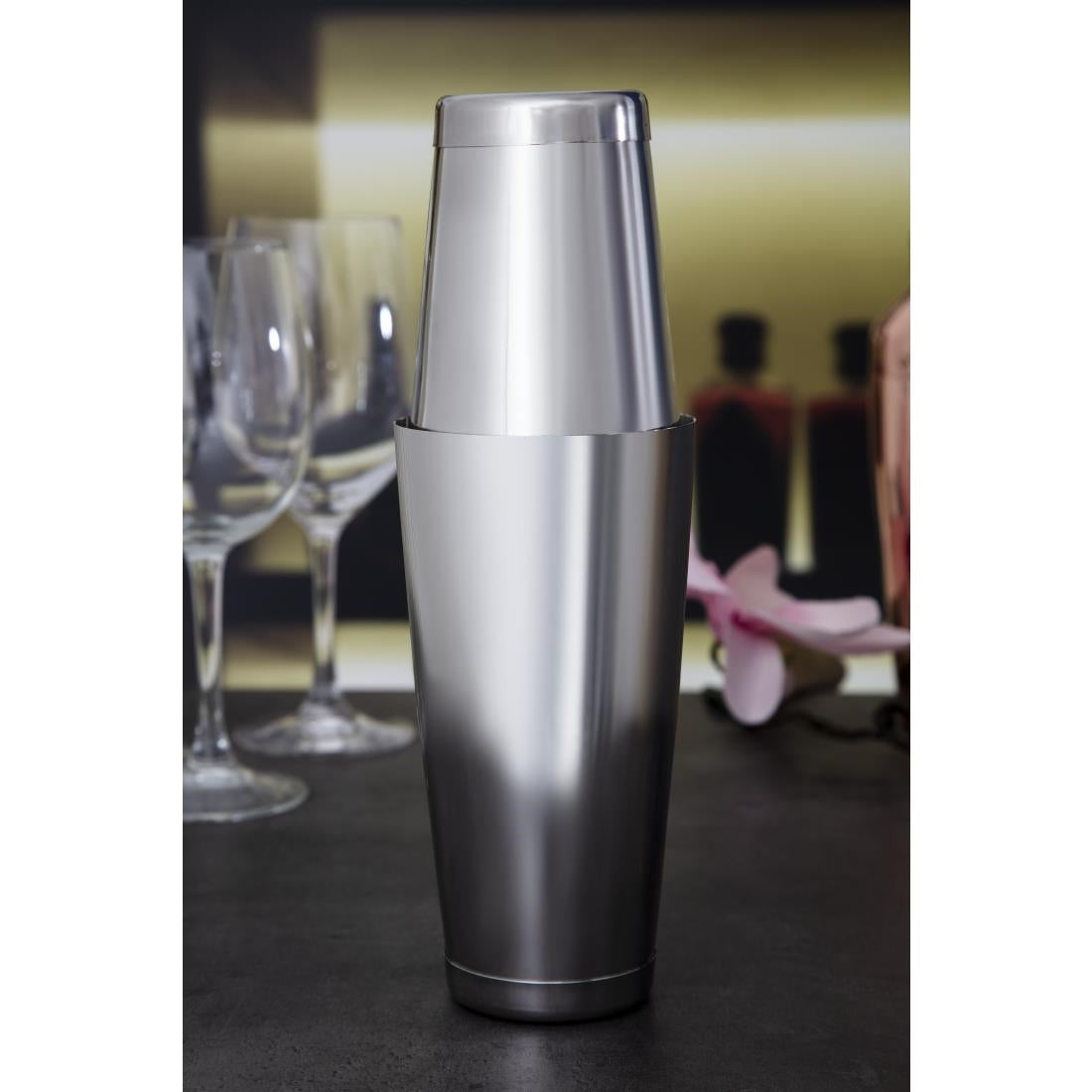 DF225 Beaumont Mezclar RVS tin-on-tin Boston cocktailshaker