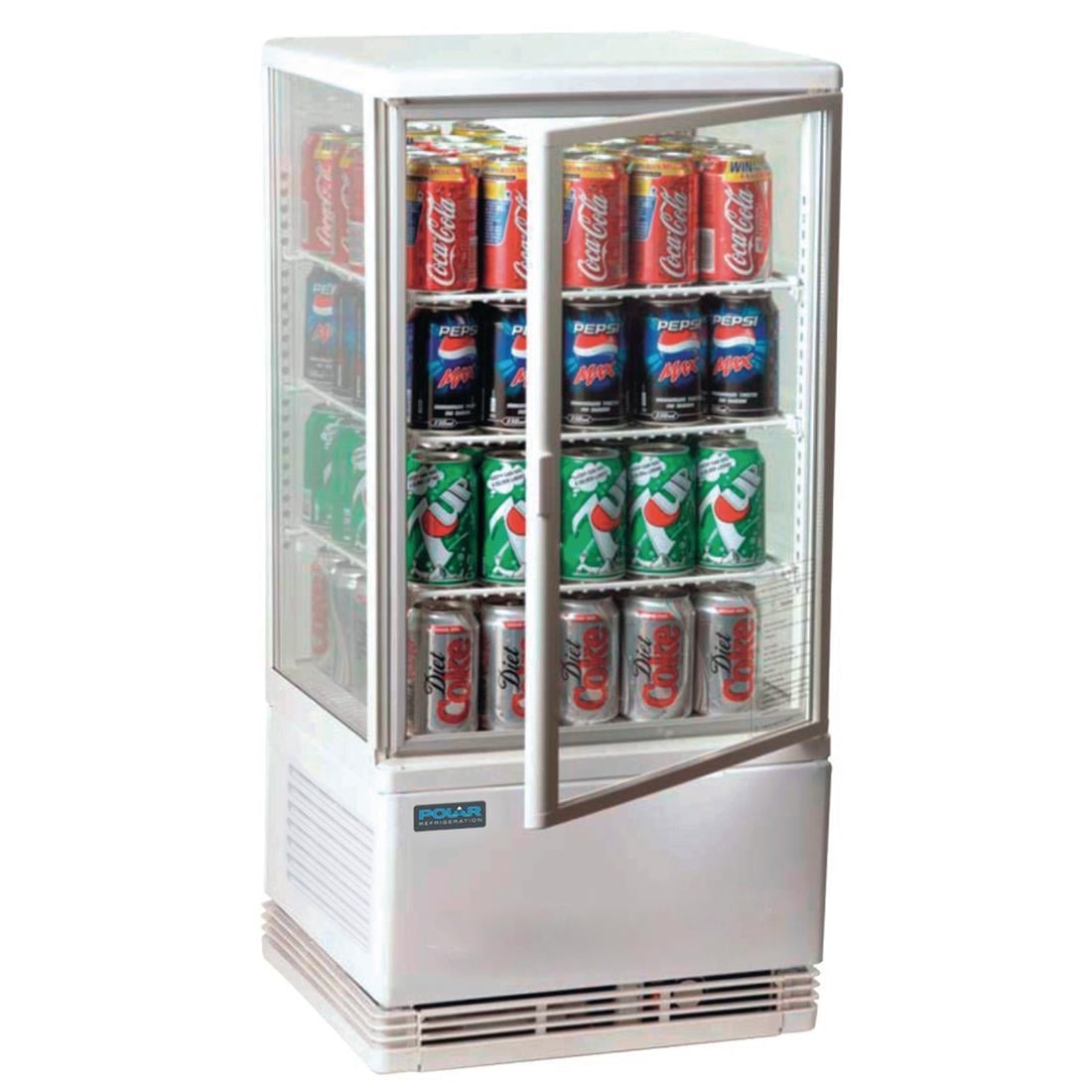 G619 Polar C-serie koelvitrine wit 68L