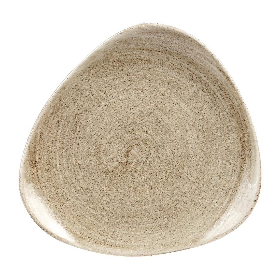 HC794 Churchill Stonecast Patina Antique Taupe Lotus Bord 19.7cm (12 stuks)