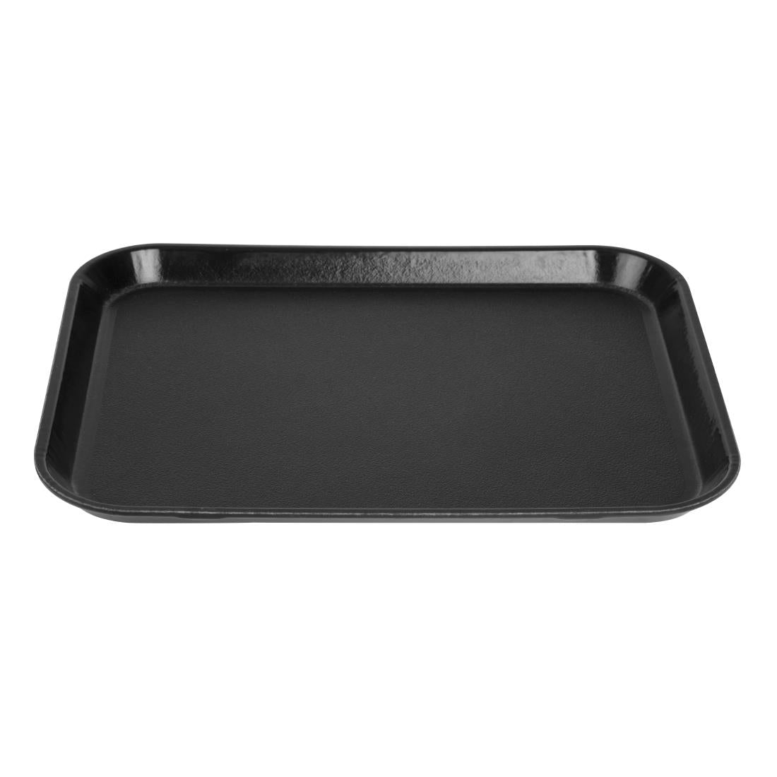 DS516 Cambro epictread glasvezel rechthoekig antislip dienblad zwart 350mm