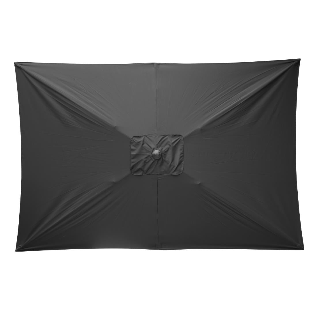 DZ871 Bolero Sevilla Vierkante Parasol 2X3M Zwart