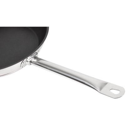 FC097 Vogue Platinum Plus Teflon anti-aanbak RVS koekenpan 28cm