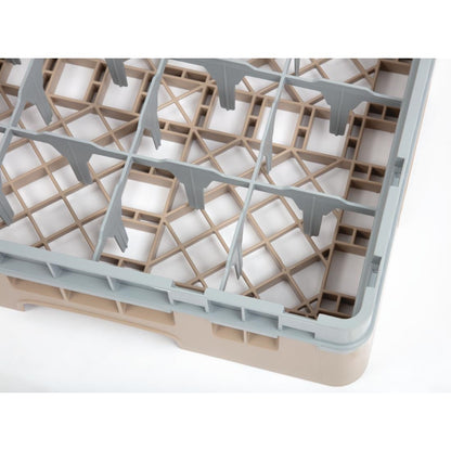 DW550 Cambro Camrack vaatwaskorf met 16 compartimenten max. glashoogte 9,2cm