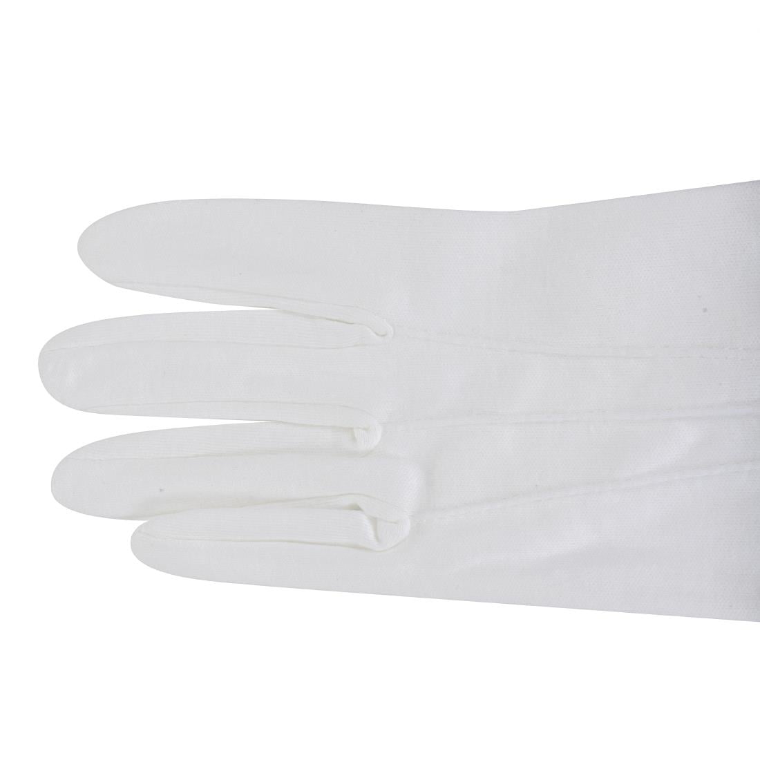 A546-L Heren serveerhandschoenen wit L