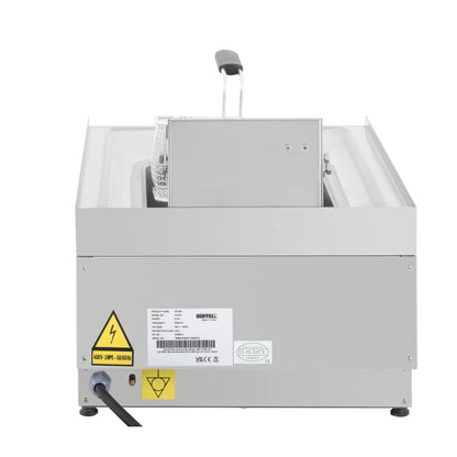 CU476 Buffalo 600-Serie Elektrische Friteuse, 8 Liter