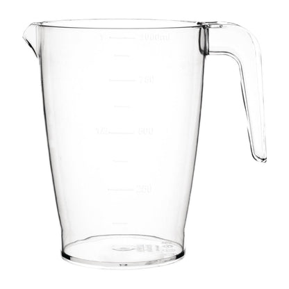 FB890 Olympia Kristallon stapelbare polycarbonaat kan 1Ltr