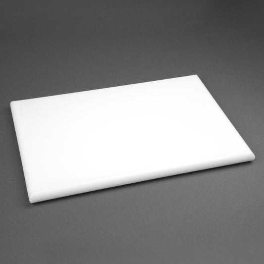 J038 Hygiplas HDPE snijplank wit 450x300x25mm