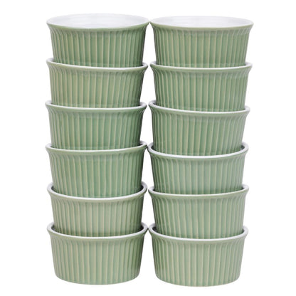 DC809 Olympia Pastel ramekin groen 14,5cl (12 stuks)