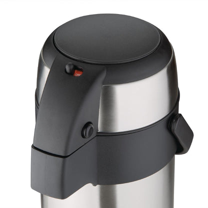 DP127 Olympia RVS pomp thermoskan Tea 3Ltr