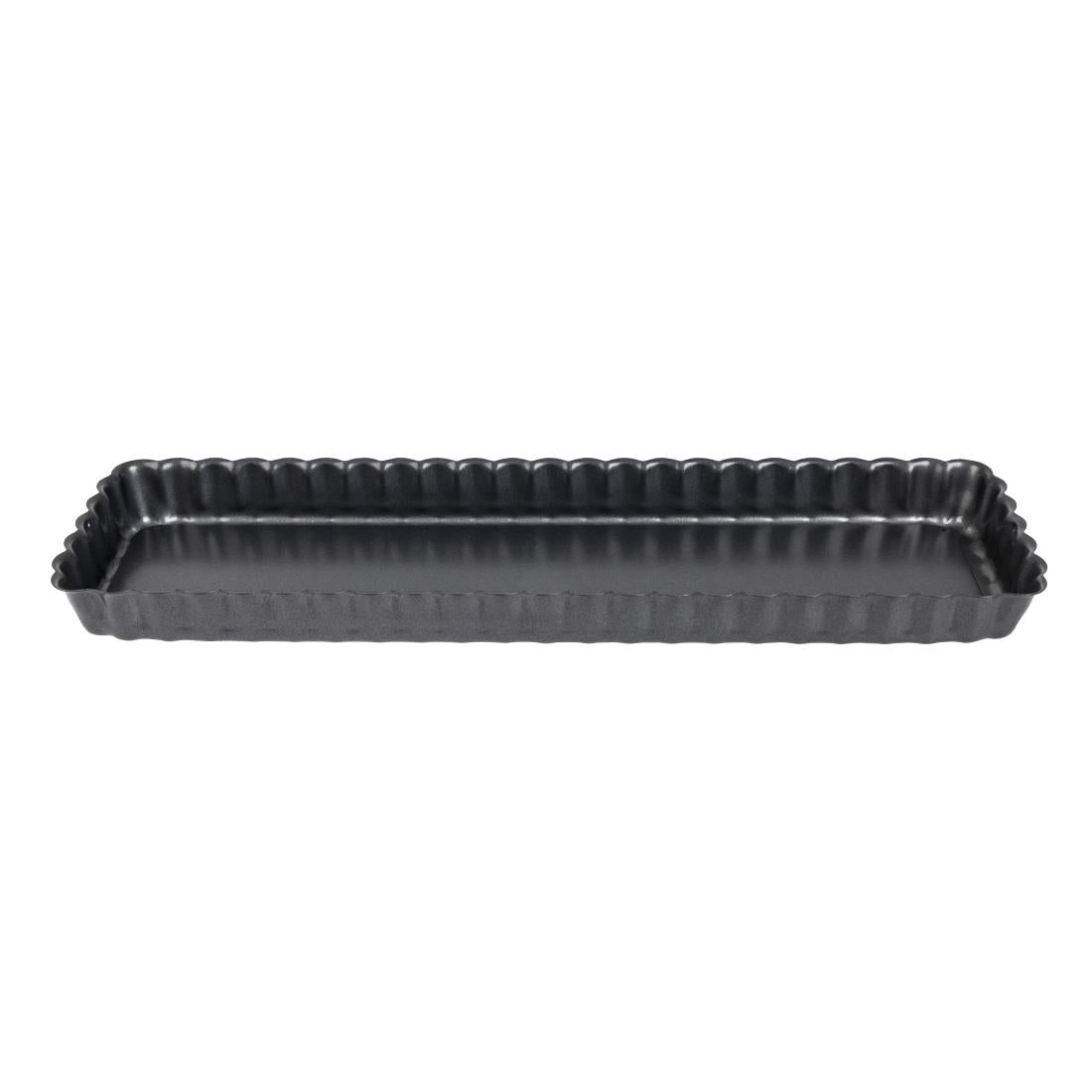 CY117 De Buyer rechthoekige anti-kleef taartvorm met losse bodem 35,6cm