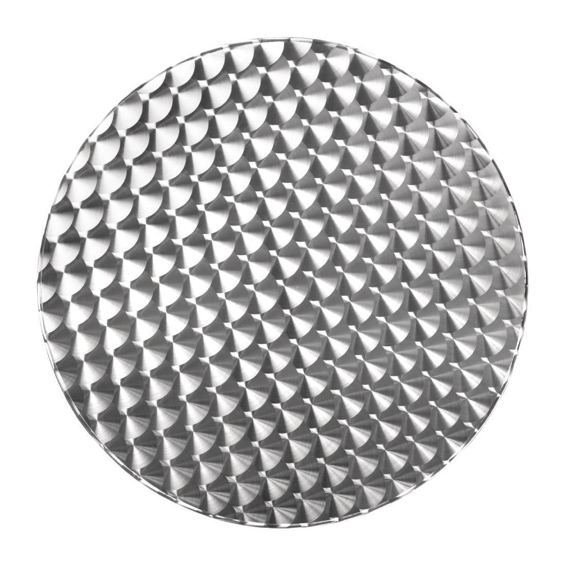 U423 Bolero alumiminium klaptafel met RVS blad 60(Ø)cm