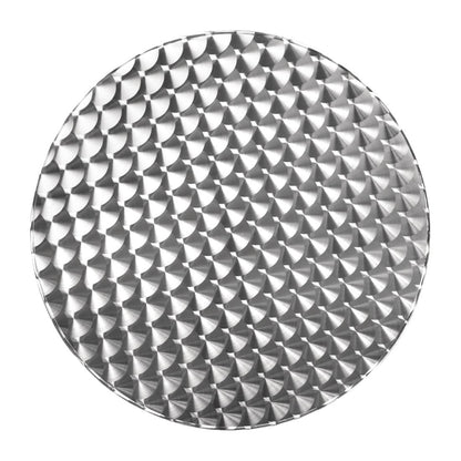 U423 Bolero alumiminium klaptafel met RVS blad 60(Ø)cm