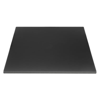 FU530 Bolero Mat Zwart Vierkant Buitentafelblad 700mm
