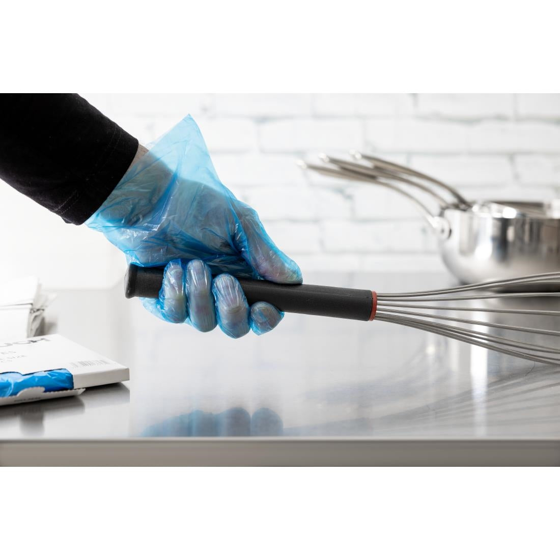 U602 Disposable handschoenen blauw (100 stuks)