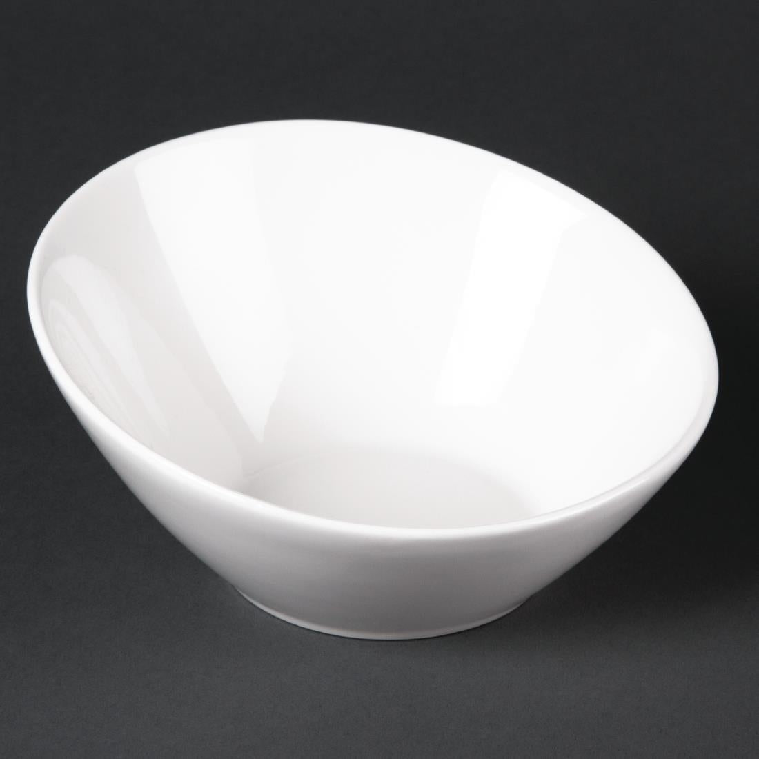CF383 Olympia Lumina Hellende Ovale Schalen 14,8cm (6 Stuks)