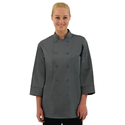 A934-M Chef Works unisex koksbuis grijs M