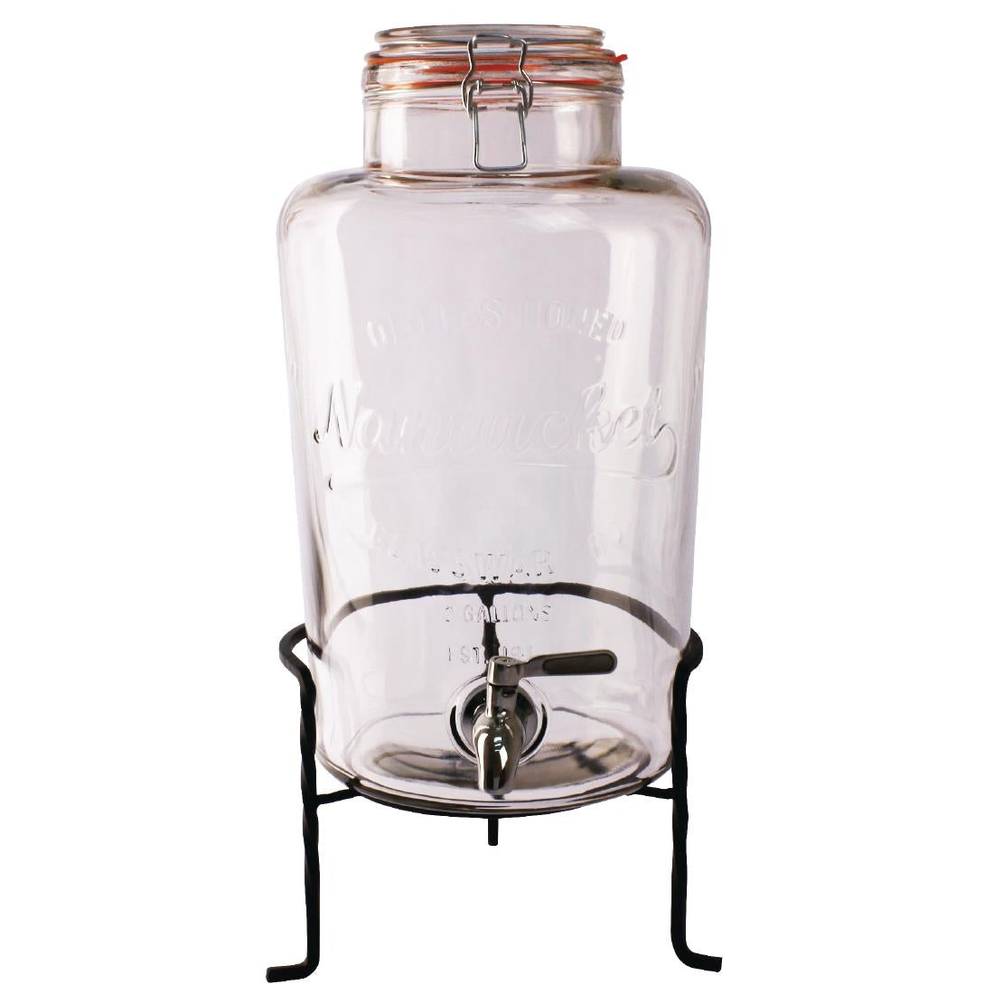 CK939 Olympia Nantucket vintage drankdispenser met standaard 8,5L
