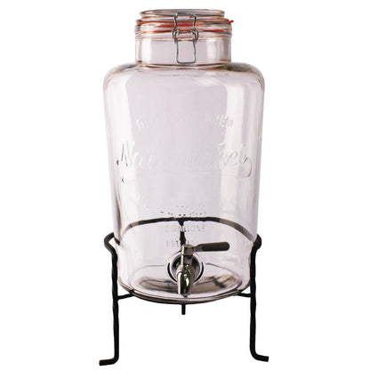CK939 Olympia Nantucket vintage drankdispenser met standaard 8,5L