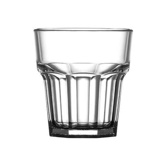 U406 BBP American polycarbonaat whiskyglazen 25,5cl (36 stuks)