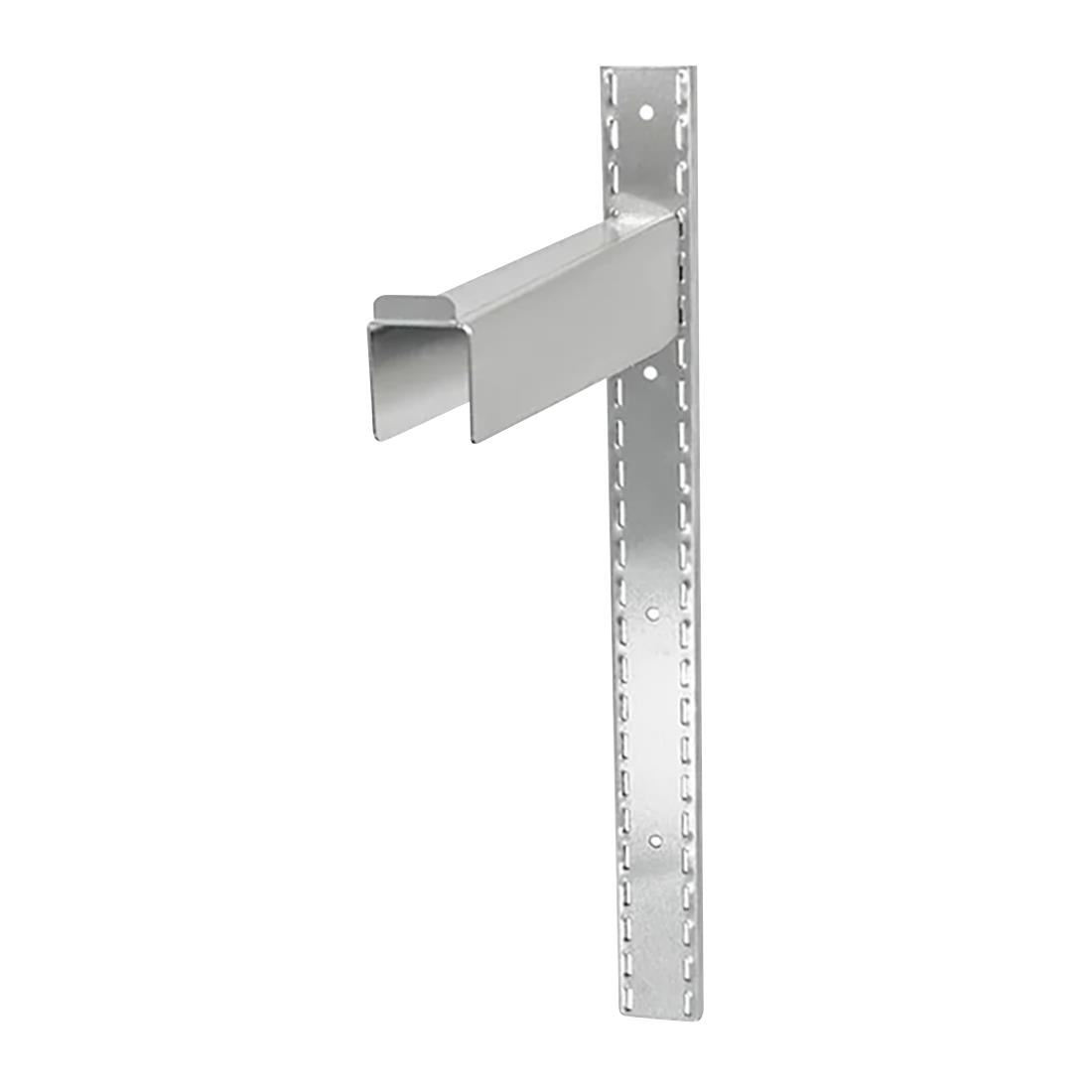 HZ750 Gastro-M Complete wandplank 1 niveau 100x40cm - volledige montageset (excl. schroeven)