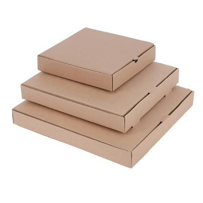 DC725 Fiesta Compostable composteerbare kartonnen pizzadoos 35cm (50 stuks)