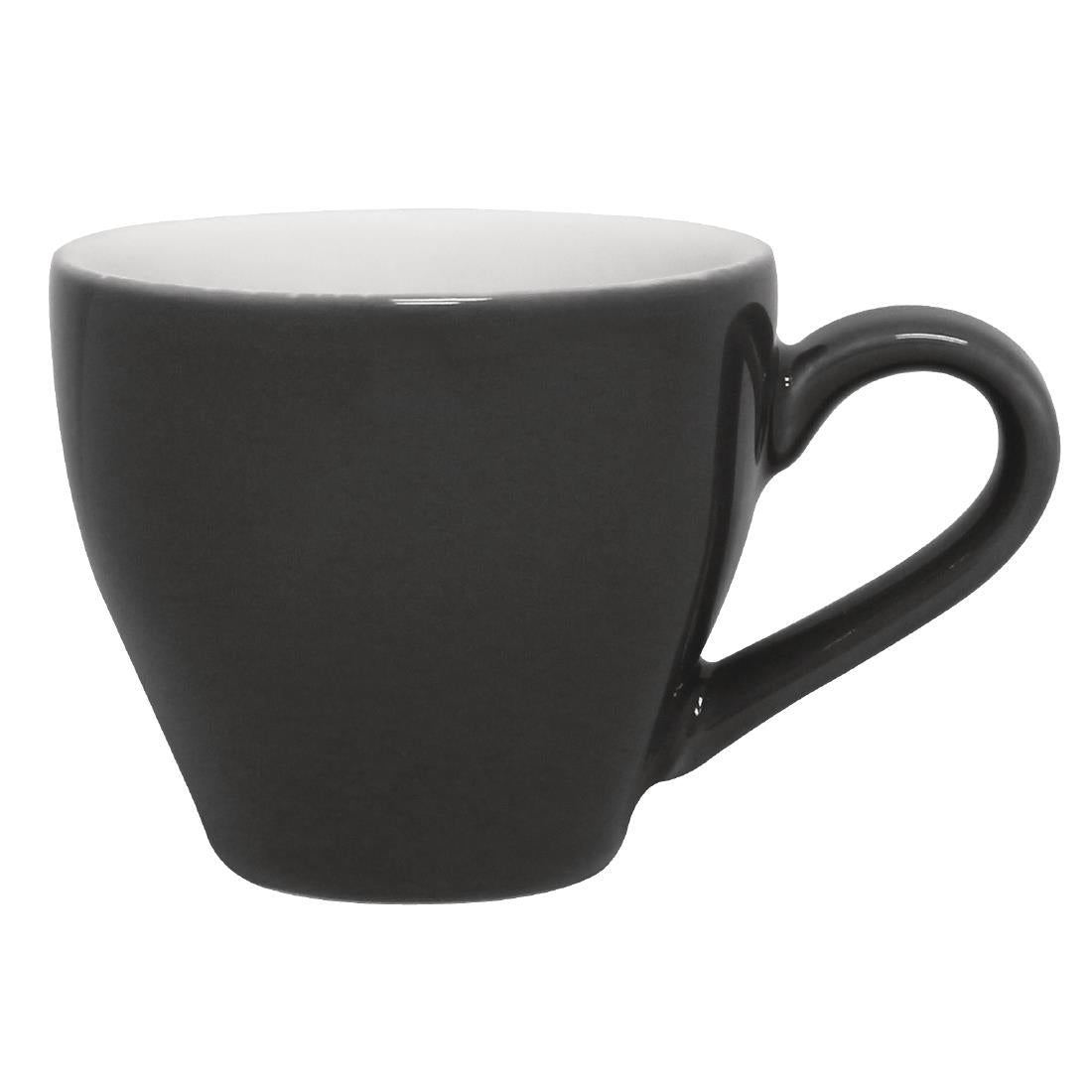 GK072 Olympia Café espressokoppen grijs 10cl (12 stuks)