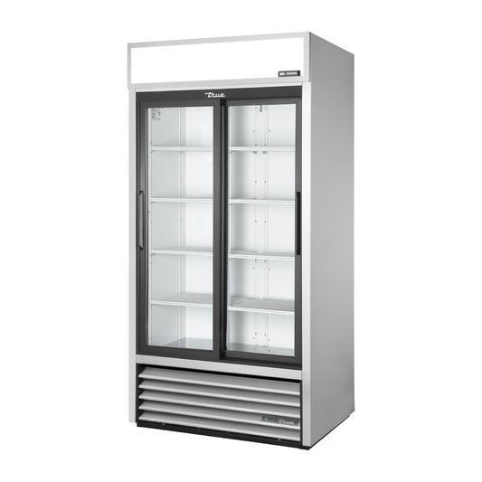 CX786 True Staande Dubbele Deur Merchandising Koelkast Aluminium Gdm-33-Hc-Ld