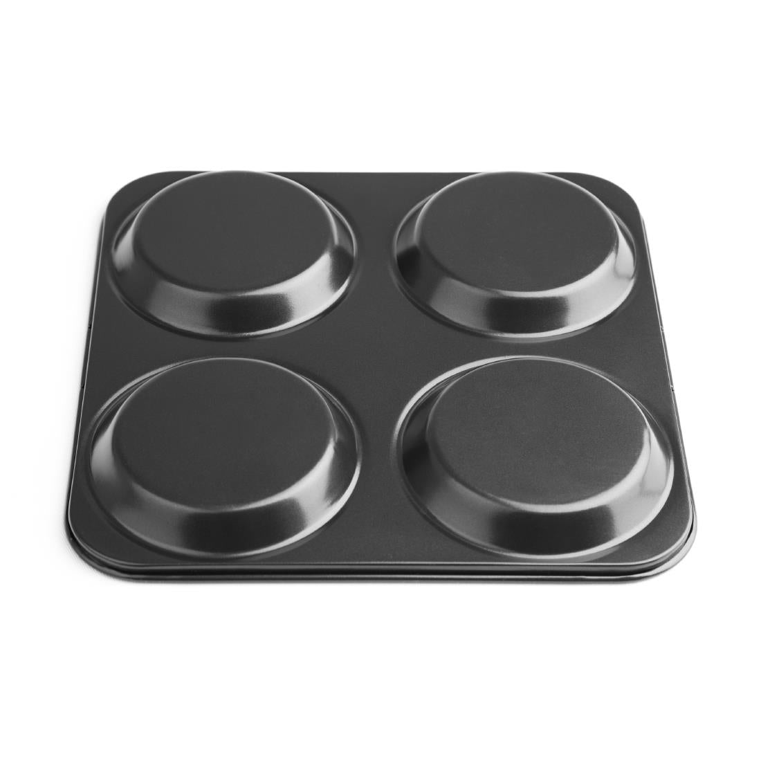 GD012 Vogue koolstofstaal anti-aanbak yorkshire pudding bakvorm 4 cups