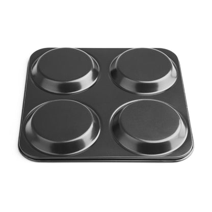 GD012 Vogue koolstofstaal anti-aanbak yorkshire pudding bakvorm 4 cups