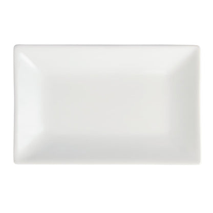 CC893 Olympia Whiteware rechthoekige serveerschalen 20x13cm (6 stuks)