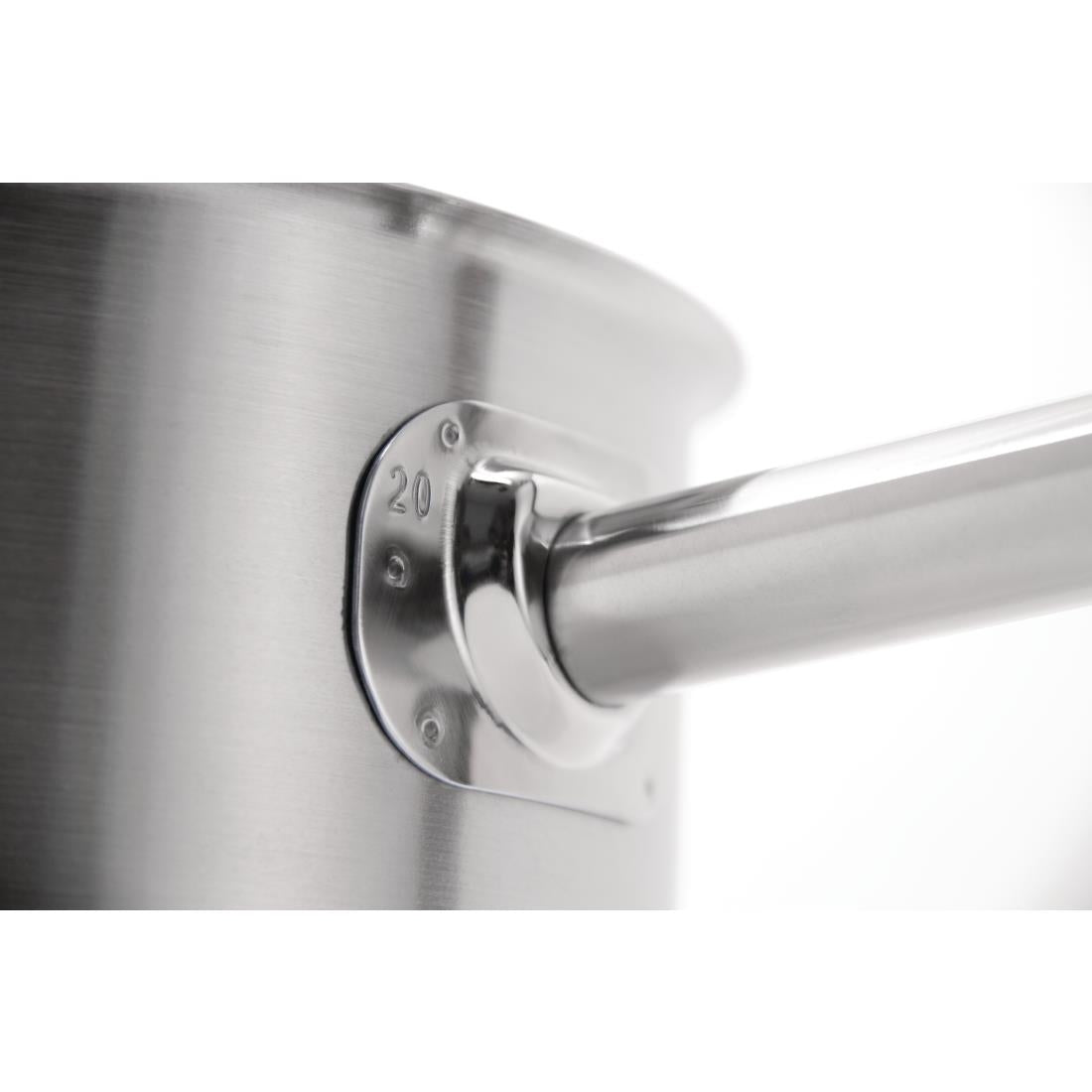 M946 Vogue RVS inductie steelpan 28cm 8Ltr