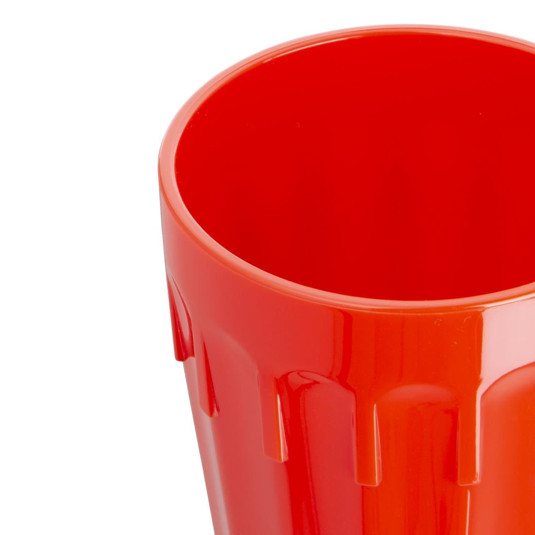 CB778 Olympia Kristallon polycarbonaat bekers 26cl rood (12 stuks)