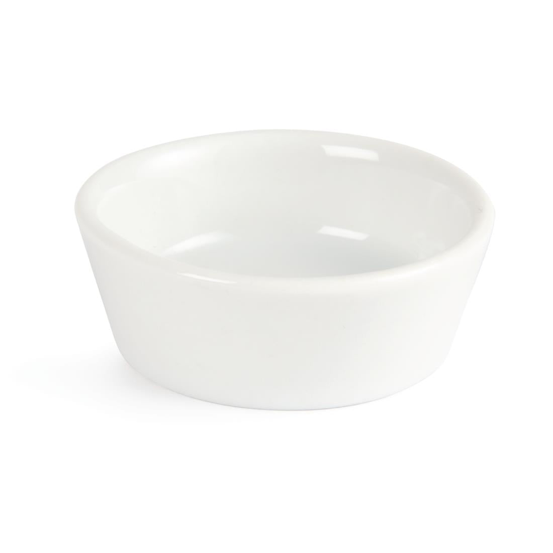 U161 Olympia Whiteware Conische Schaaltjes 5cm (12 Stuks)